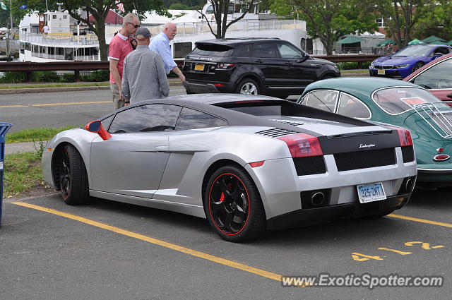 Lamborghini Gallardo spotted in Greenwich, Connecticut