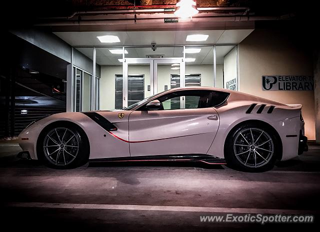 Ferrari F12 spotted in Highland Park, Texas