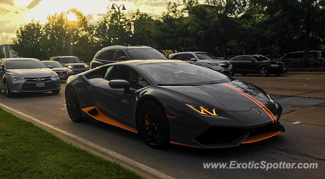 Lamborghini Huracan spotted in Plano, Texas