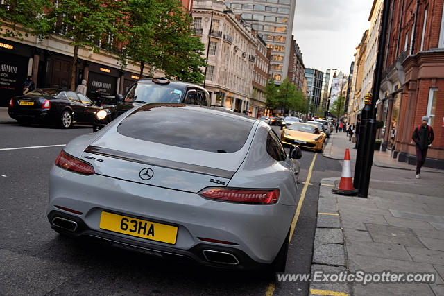 Mercedes AMG GT spotted in London, United Kingdom