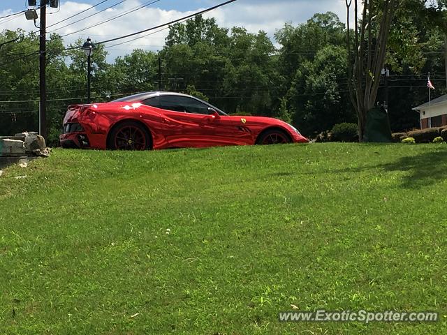 Ferrari California spotted in Sandy Springs, Georgia