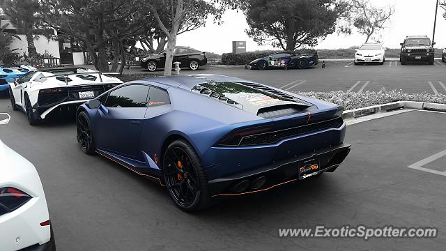 Lamborghini Huracan spotted in Newport Beach, California