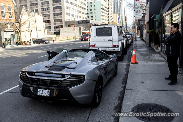 Mclaren 650S spotted in Toronto, Canada