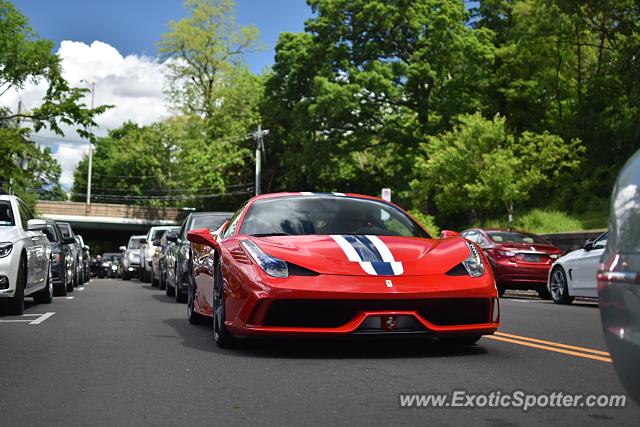 Ferrari 458 Italia spotted in Greenwich, Connecticut