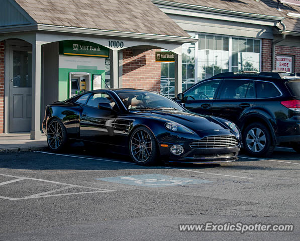 Aston Martin Vanquish spotted in Potomac, Maryland