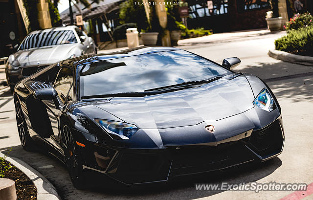 Lamborghini Aventador spotted in San Antonio, Texas