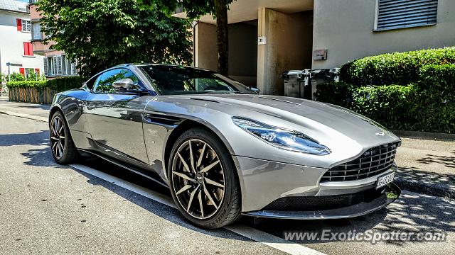 Aston Martin DB11 spotted in Vaduz, Liechtenstein