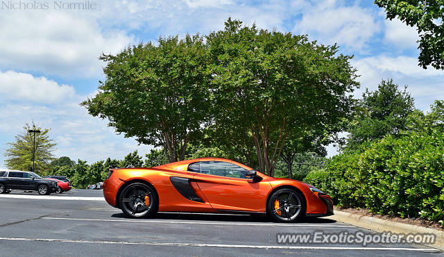 Mclaren 650S spotted in Charlotte, North Carolina