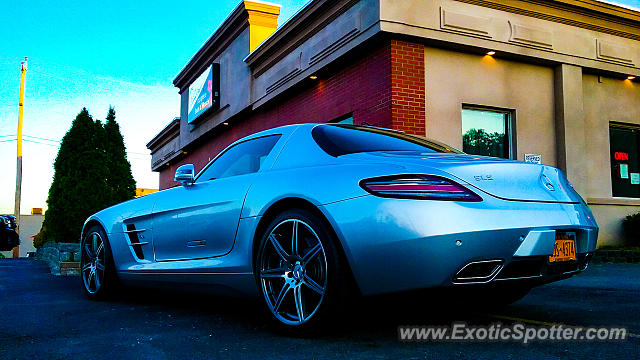 Mercedes SLS AMG spotted in Pittsford, New York