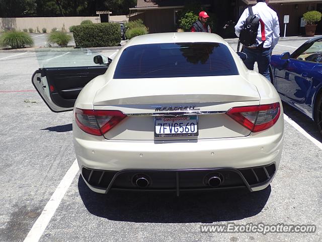 Maserati GranTurismo spotted in Woodside, United States