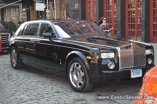 Rolls-Royce Phantom spotted in Manhattan, New York