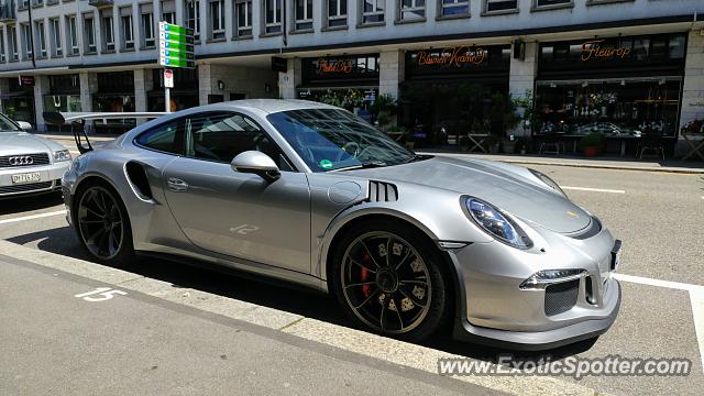 Porsche 911 GT3 spotted in Zurich, Switzerland