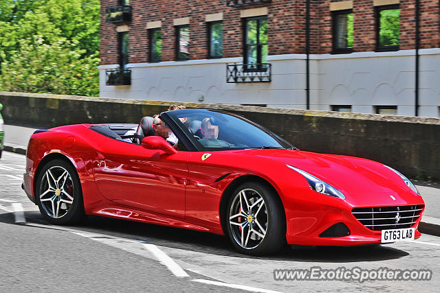 Ferrari California spotted in York, United Kingdom