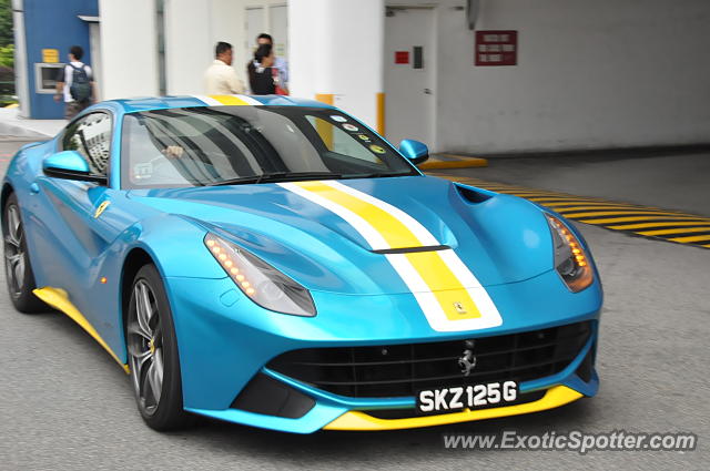 Ferrari F12 spotted in Singapore, Singapore