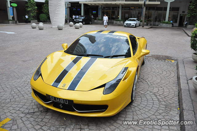 Ferrari 458 Italia spotted in Singapore, Singapore