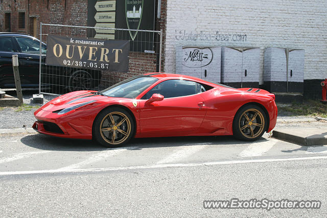 Ferrari 458 Italia spotted in Eigenbrakel, Belgium