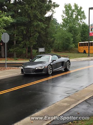 Audi R8 spotted in Pittsford, New York