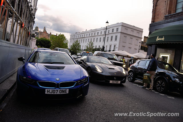 Ferrari California spotted in London, United Kingdom