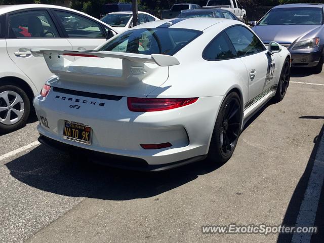 Porsche 911 GT3 spotted in San Jose, California