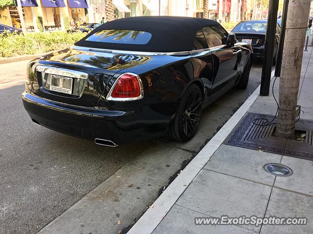 Rolls-Royce Dawn spotted in Beverly Hills, California