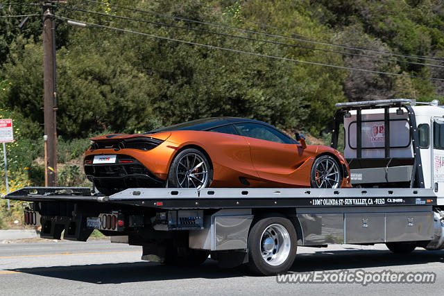 Mclaren 720S spotted in Santa monica, California