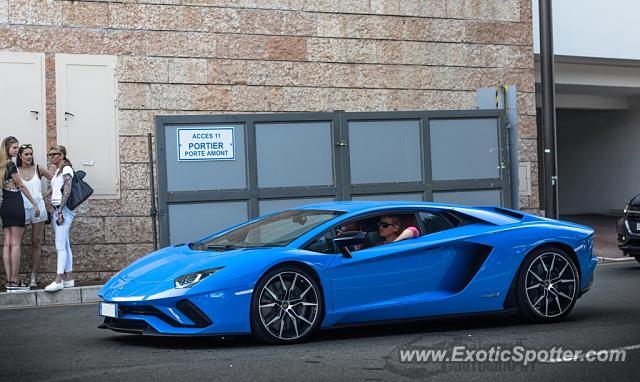 Lamborghini Aventador spotted in Monaco, Monaco