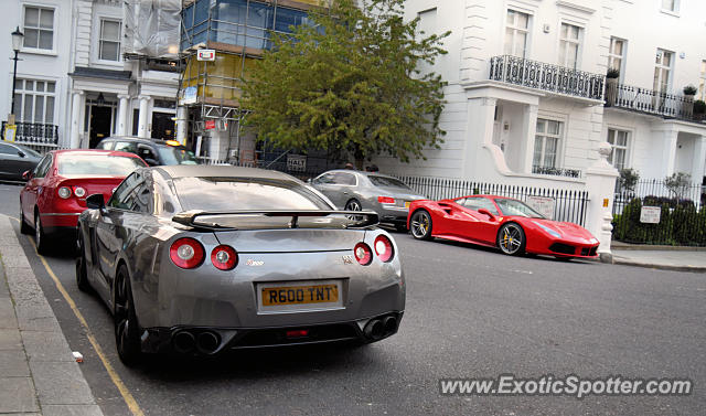 Ferrari 488 GTB spotted in London, United Kingdom