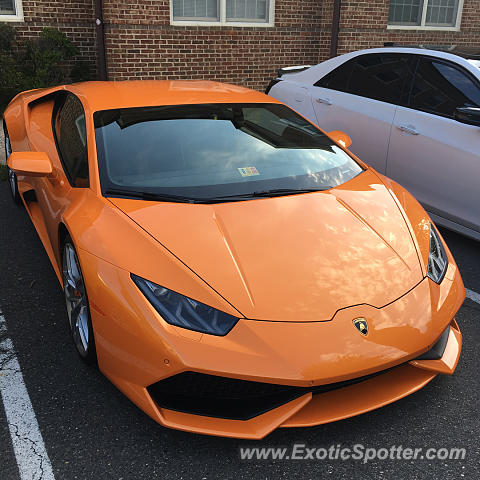 Lamborghini Huracan spotted in Great Falls, Virginia