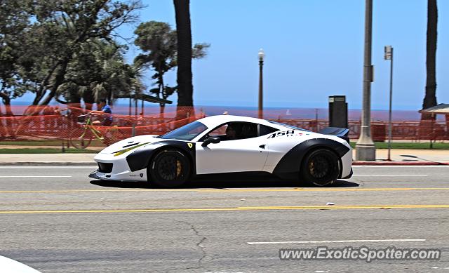 Ferrari 458 Italia spotted in Santa Monica, California