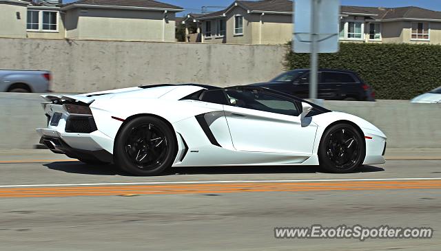 Lamborghini Aventador spotted in Los Angeles, California