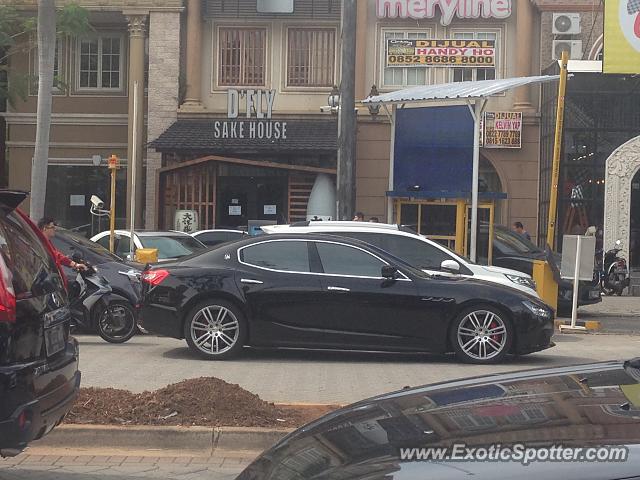 Maserati Ghibli spotted in Jakarta, Indonesia