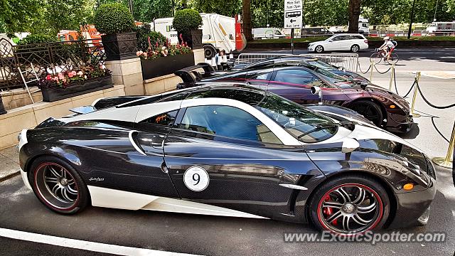 Pagani Huayra spotted in London, United Kingdom