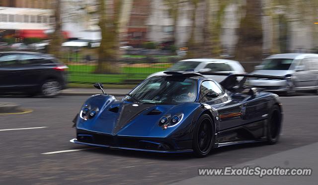 Pagani Zonda spotted in London, United Kingdom