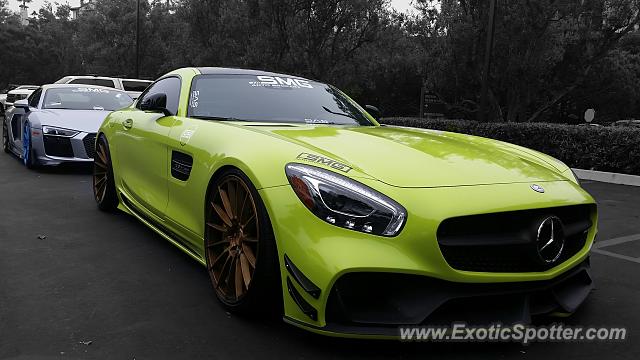 Mercedes AMG GT spotted in Newport Beach, California