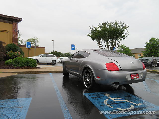 Bentley Continental spotted in Chattanooga, Tennessee