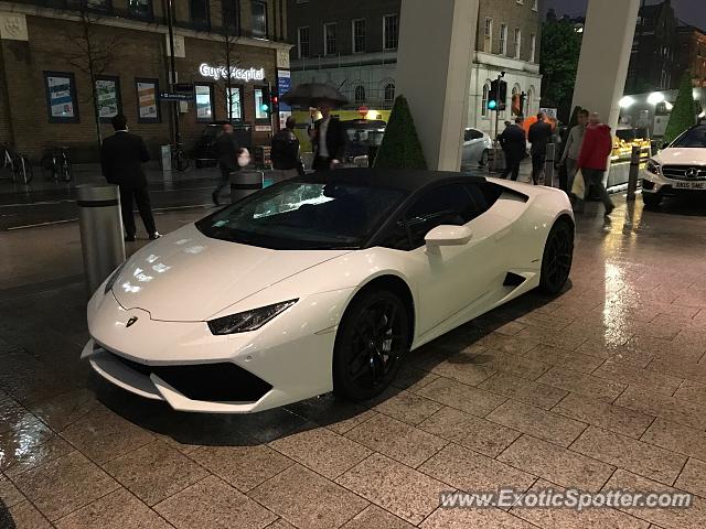 Lamborghini Huracan spotted in London, United Kingdom