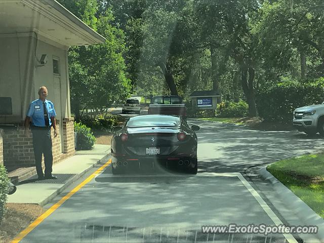 Ferrari California spotted in Hilton Head, South Carolina