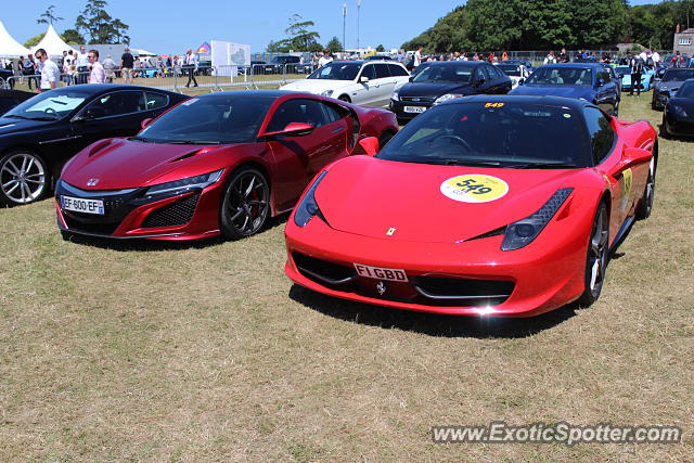 Ferrari 458 Italia spotted in Goodwood, United Kingdom