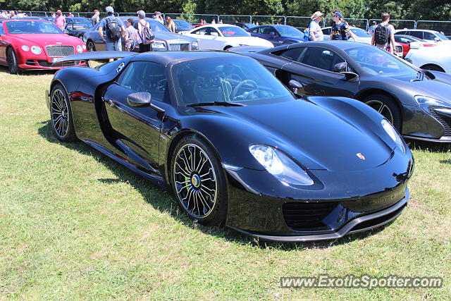 Porsche 918 Spyder spotted in Goodwood, United Kingdom