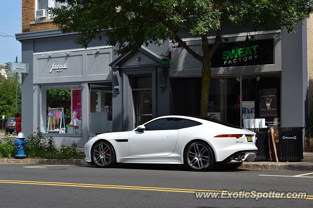 Jaguar F-Type spotted in Summit, New Jersey