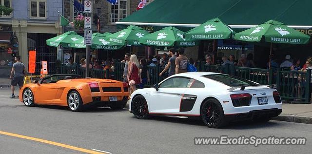 Lamborghini Gallardo spotted in Quebec, Canada