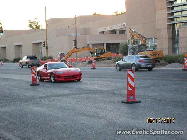 Dodge Viper spotted in Albuquerque, New Mexico