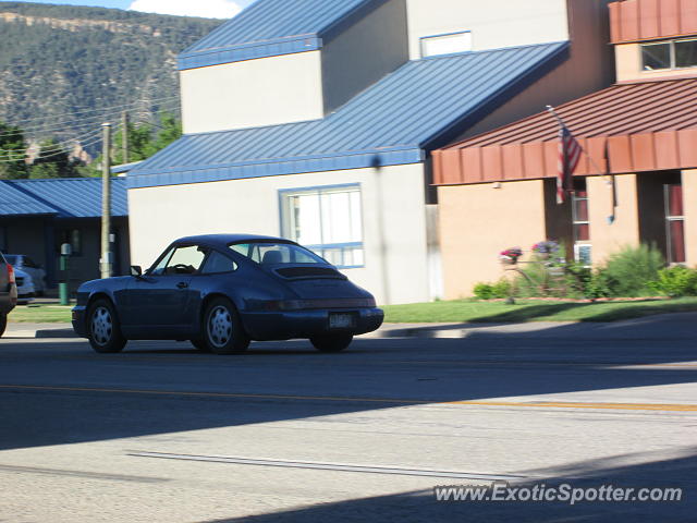 Porsche 911 spotted in Durango, Colorado