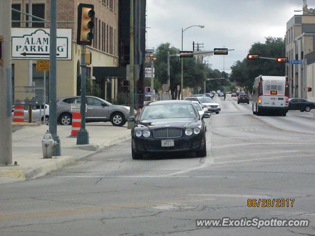 Bentley Flying Spur spotted in San Antonio, Texas