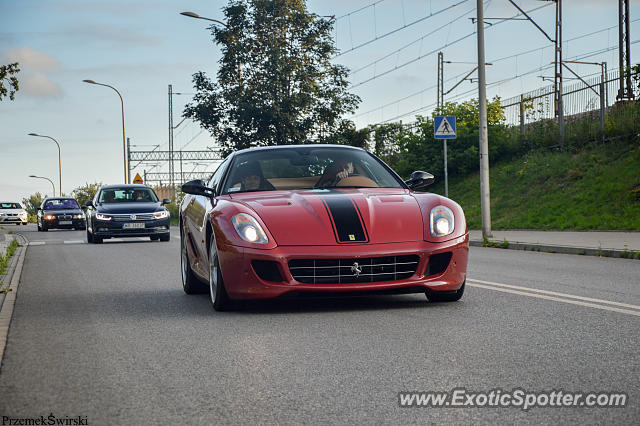 Ferrari 599GTB spotted in Warsaw, Poland