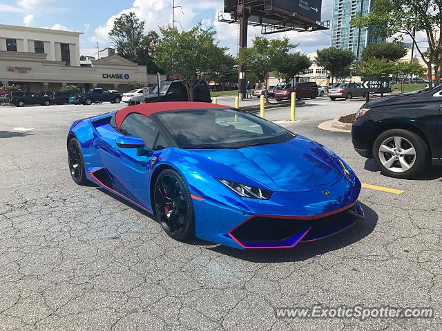 Lamborghini Huracan spotted in Buckhead, Georgia