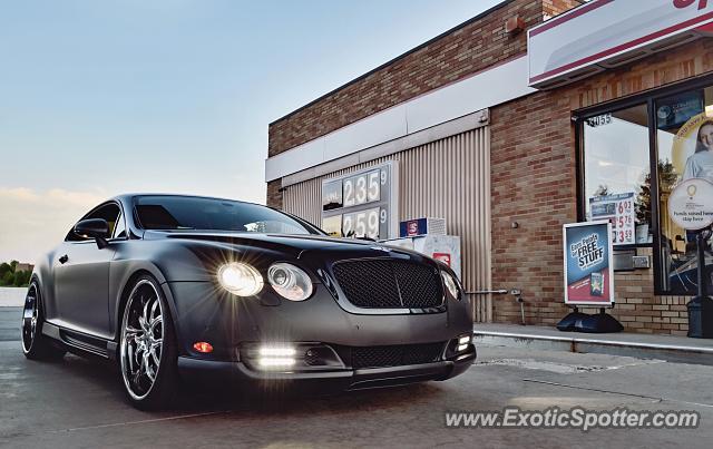 Bentley Continental spotted in Pittsford, New York