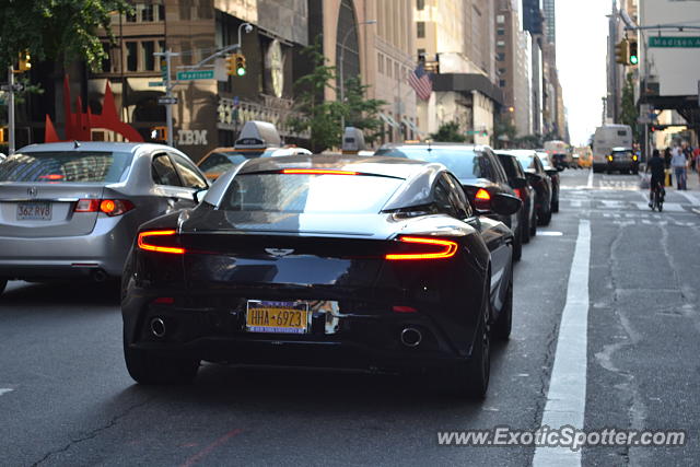 Aston Martin DB11 spotted in Manhattan, New York
