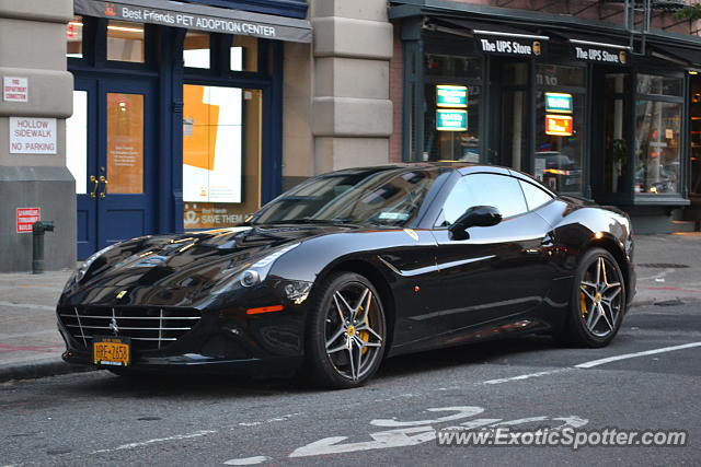 Ferrari California spotted in Manhattan, New York