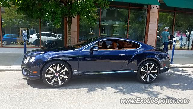 Bentley Continental spotted in Columbus, Ohio